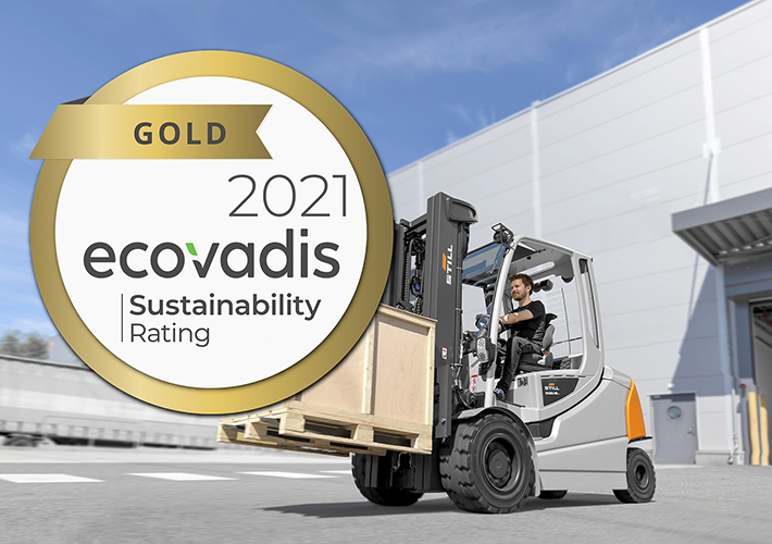 foto noticia STILL recibe un certificado de sostenibilidad renombrado internacionalmente con categoría oro.